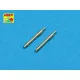 Set of 2 Barrels for German Tank MG 34 machine guns 1/48 Aber 48-L20