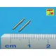 Set of 2 Barrels for German Tank MG 34 machine guns 1/48 Aber 48-L20