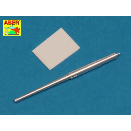 37mm M6 US barrel to M8 Greyh,M3,M3A1,M3A3,M3A4 Lee 1/48 Aber 48-L23
