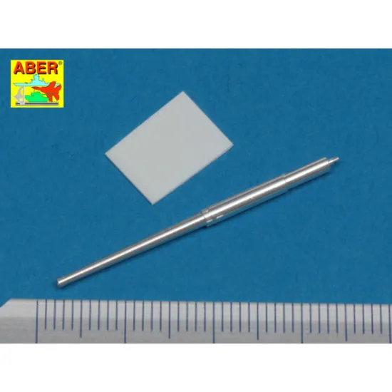 37mm M6 US barrel to M8 Greyh,M3,M3A1,M3A3,M3A4 Lee 1/48 Aber 48-L23