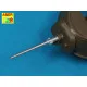 37mm M6 US barrel to M8 Greyh,M3,M3A1,M3A3,M3A4 Lee 1/48 Aber 48-L23