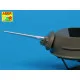 37mm M6 US barrel to M8 Greyh,M3,M3A1,M3A3,M3A4 Lee 1/48 Aber 48-L23