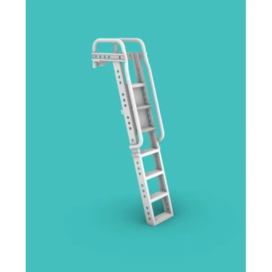 Rise144 Models Rm091 1/144 F-101 A/C Boarding Ladder 2 In Kit Valom Kit