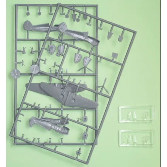 Mark I Mkm144065 1/144 Curtiss P-36 Hawk Usaac 2in1