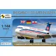Mark I Mkm144113 1/144 Bac/Rombac 1-11-500 London European Bavaria Germanair Jat