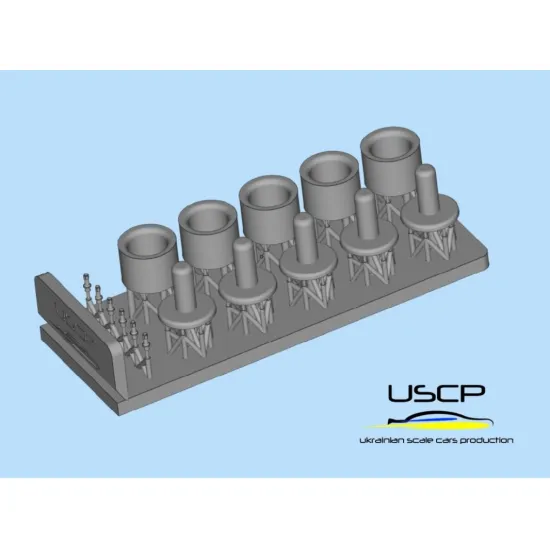 Uscp 24p008 1/24 Resin Wheels 14inch For Bmw 2002 Turbo