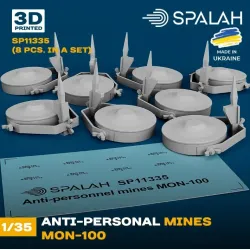 Spalah 11335 1/35 Anti Personnel Mines Mon 100 8 Pcs Set Of Scale Models
