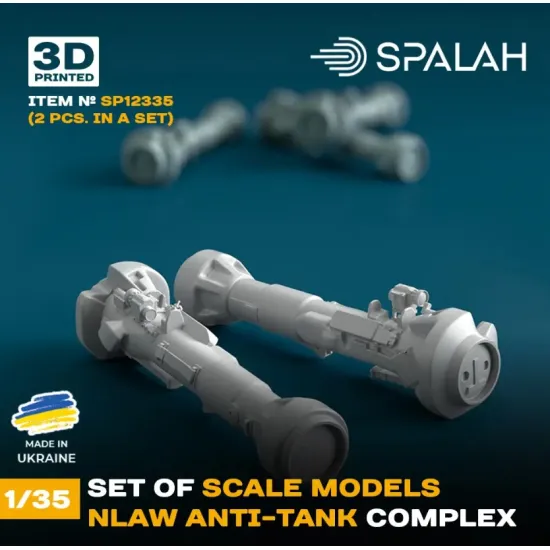 Spalah 12335 1/35 Nlaw Anti-tank Complex 2 Pcs Set Of Scale Models