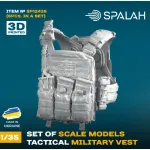 Spalah 12435 1/35 Tactical Military Vest 5 Pcs Set Of Scale Models