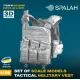 Spalah 12435 1/35 Tactical Military Vest 5 Pcs Set Of Scale Models