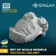 Spalah 12635 1/35 Tactical Helmet 5 Pcs Set Of Scale Models