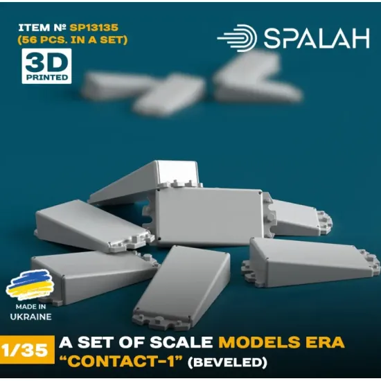 Spalah 13135 1/35 Era Contact-1 Straight And Beveled 56 Pcs Set Of Scale Models