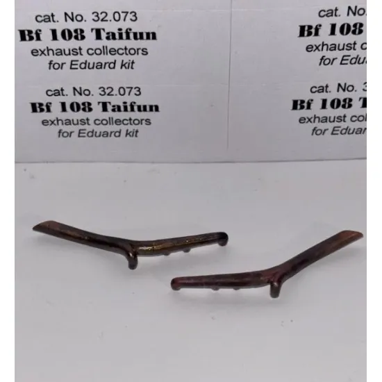Rexx 32073 1/32 Bf 108 Taifun Exhaust Collectors For Eduard Kit