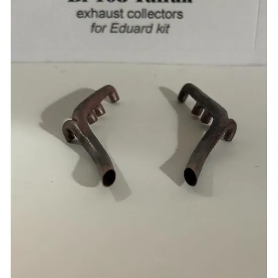 Rexx 32073 1/32 Bf 108 Taifun Exhaust Collectors For Eduard Kit