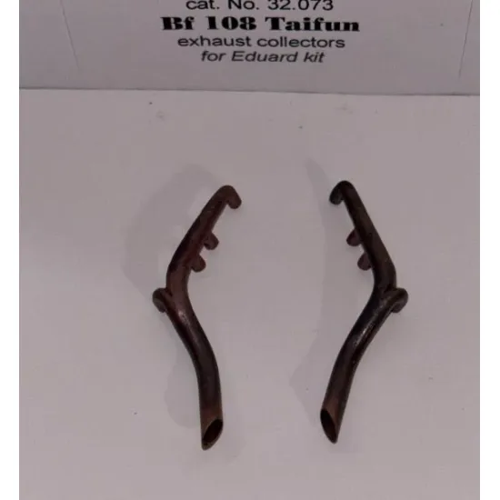Rexx 32073 1/32 Bf 108 Taifun Exhaust Collectors For Eduard Kit