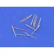 Set of 12 pcs 100 mm barrels for ships Richelieu, Jean Bart 1/700 Aber 700-L04