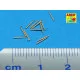 Set of 12 pcs 140 mm barrels for ship Hood 1/700 Aber 700-L10
