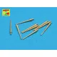 Set of 9 pcs 203 mm barrels for USN ships New Orleans, Minneapolis type 1/700 Aber 700-L26