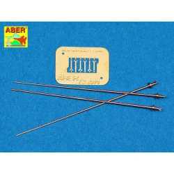 German 2m antennas (3 pcs) 1/72 Aber 72-A01