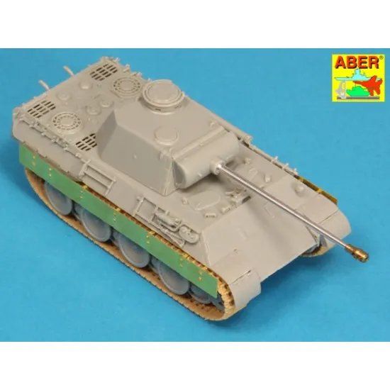 Side skirts for Panther A/D 1/72 Aber 72-A02