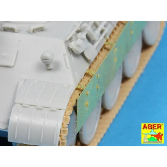 Side skirts for Panther A/D 1/72 Aber 72-A02