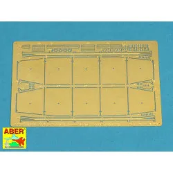 Side skirts for Pz.Kpfw.IV Ausf.G and Brummbar (early) 1/72 Aber 72-A04