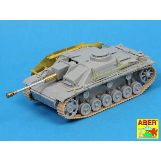 Side skirts for Sturmgeschutz III (Early model) 1/72 Aber 72-A11