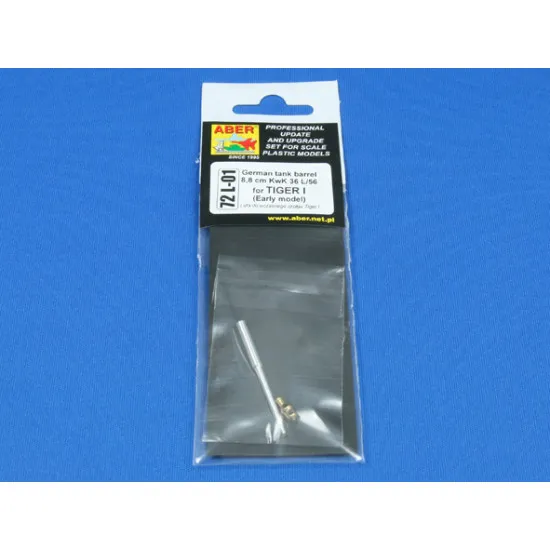 8,8cm KwK 36 for TIGER I 1/72 Aber 72-L01