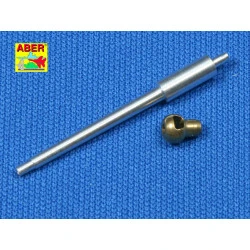 German 75 mm KwK 40 L/43 barrel for Pz.Kpfw.IV Ausf.F2 1/72 Aber 72-L12