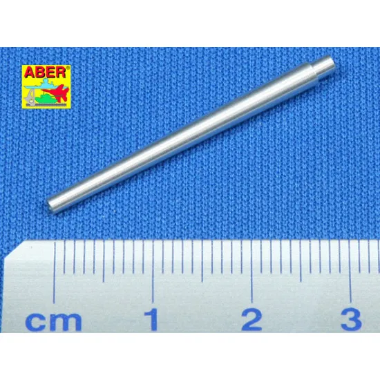 U.S. 76,2mm M7 tank barrel for M-10 tank destroyer 1/72 Aber 72-L24