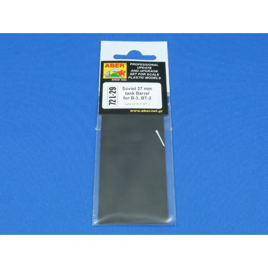 Soviet 37mm tank Barrel for B-3, BT-2 1/72 Aber 72-L29