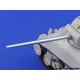 U.S. 76 mm M1A1 tank barrel for Sherman M4A1 (76) 1/72 Aber 72-L32
