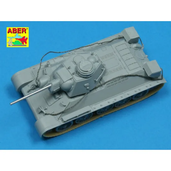 Russian 76,2 mm ZiS-5/F-34 barrel for late KV-1 & T-34/76 1/72 Aber 72-L34