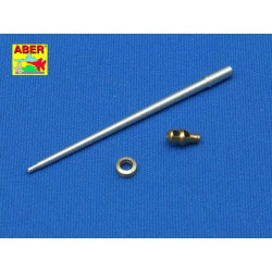 8,8 cm KwK 43 L/71German tank barrel for Tiger II early Porsche turret 1/72 Aber 72-L36
