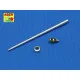 8,8 cm KwK 43 L/71German tank barrel for Tiger II early Porsche turret 1/72 Aber 72-L36