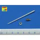 8,8 cm KwK 43 L/71German tank barrel for Tiger II early Porsche turret 1/72 Aber 72-L36