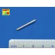 U.S. 105mm Howitzer M4 tank Barrel for Sherman M4A3 1/72 Aber 72-L37