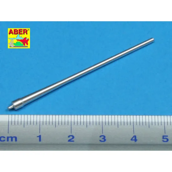 7,5 cm KwK 44/1 L/70 German tank barrel for Panther Ausf.F 1/72 Aber 72-L38