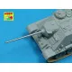 Russian 85 mm D-5S tank Barrel for SU-85 1/72 Aber 72-L39