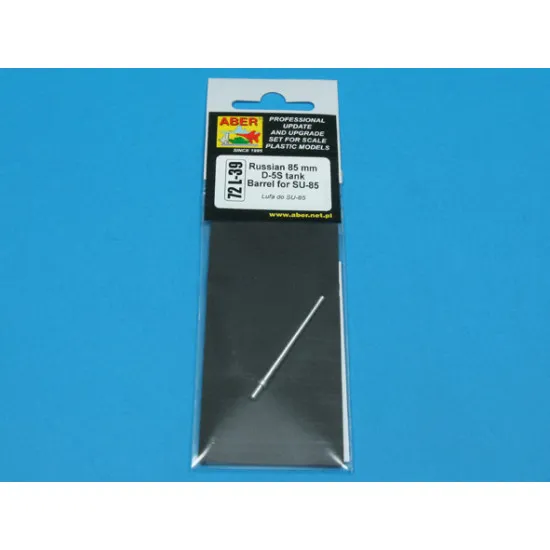 Russian 85 mm D-5S tank Barrel for SU-85 1/72 Aber 72-L39