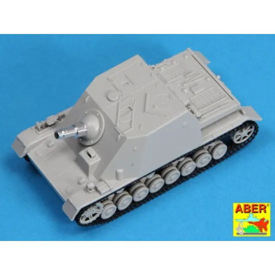 German 15cm StuH 43 barrel for Stu.Pz. IV Brummbar (mid. and late version) 1/72 Aber 72-L44