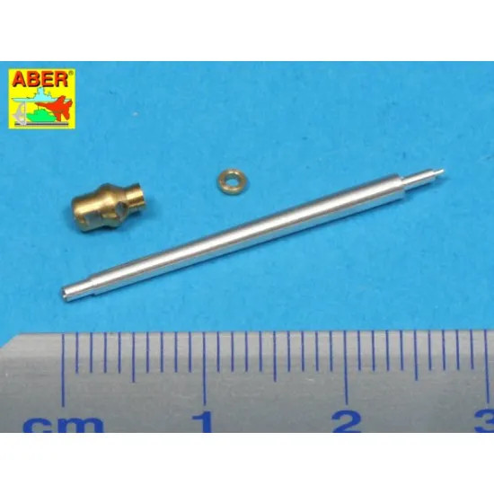 German 75mm Pak 39/L/48 gun barrel for Jagdpanzer IV 1/72 Aber 72-L52