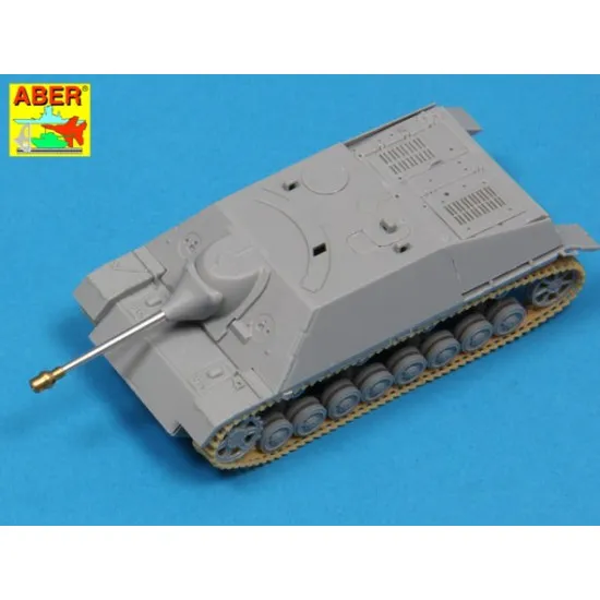 German 75mm Pak 39/L/48 gun barrel for Jagdpanzer IV 1/72 Aber 72-L52