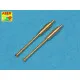 Set of 2 German 2cm L/50 gun barrels KwK 38 1/72 Aber 72-L58