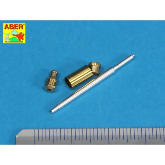 German StuK.40 L/48 7,5cm barrel with middle model muzzle brake for StuG.III Ausf.G 1/72 Aber 72-L60