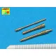 Set of 2 barrels for German 13mm aircraft machine guns MG 131 (middle type) 1/32 Aber A32-006