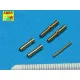 Set of 2 barrels for German aircraft 30mm machine cannons MK 108 with blast tube 1/32 Aber A32-010