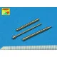 Set of 2 barrels for Japanese 7,7 mm Type 97 aircraft machine guns 1/32 Aber A32-012