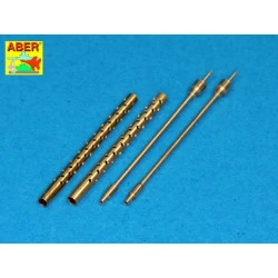 Set of 4 barrels for Japanese 20 mm Type 99 aircraft machine cannons 1/32 Aber A32-013