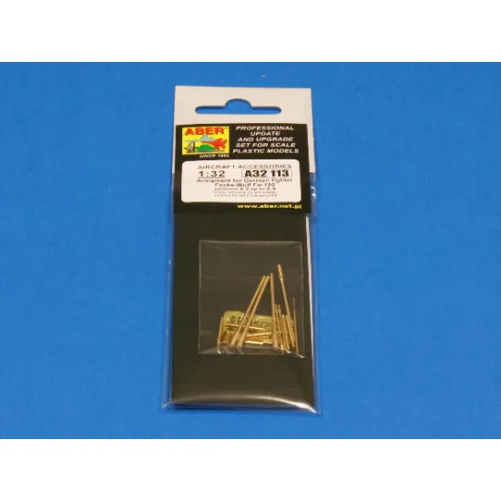 Armament for German fighter Fw-190 A2-A6 1/32 Aber A32-113